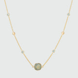 Iseo Labradorite & Gold Vermeil Necklace