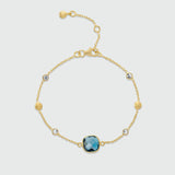 Iseo London Topaz & Gold Vermeil Bracelet