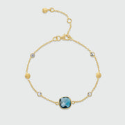 Iseo London Topaz & Gold Vermeil Bracelet