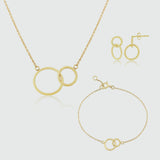 Kelso 9ct Yellow Gold Jewellery Set