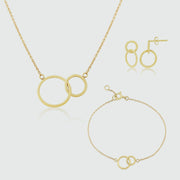 Kelso 9ct Yellow Gold Jewellery Set-Auree Jewellery