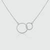 Kelso Sterling Silver Rings Necklace-Auree Jewellery
