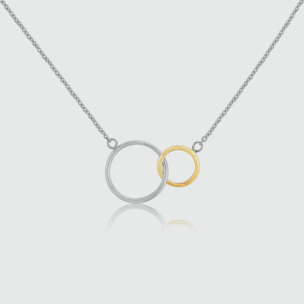 Kelso Sterling Silver & Yellow Gold Vermeil Necklace