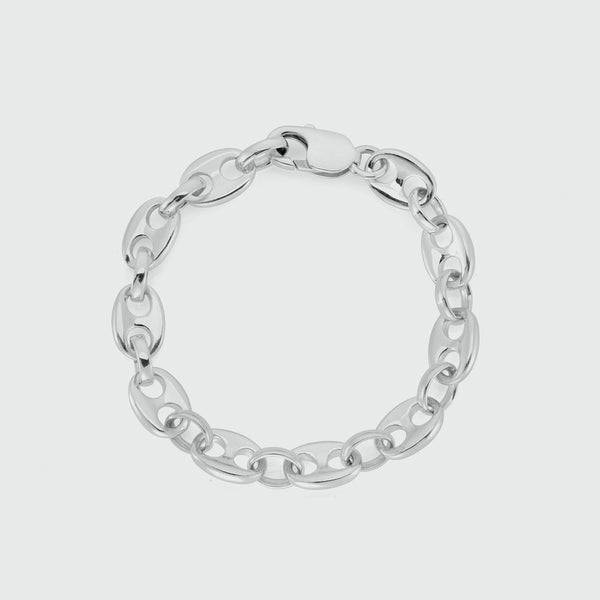 Maddox Sterling Silver Marina Link Bracelet
