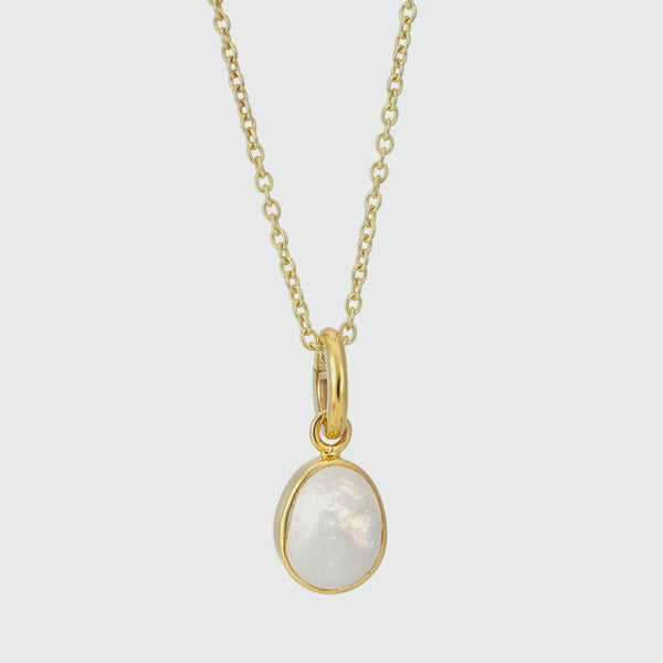 Manhattan Gold Vermeil Pendant Loop-Auree Jewellery