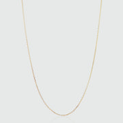 Marylebone 9ct Yellow Gold Fine Trace Chain-Auree Jewellery