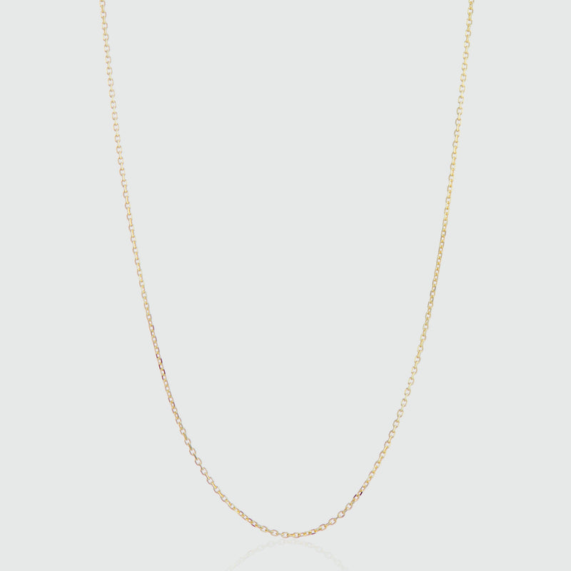 Marylebone 9ct Yellow Gold Fine Trace Chain-Auree Jewellery