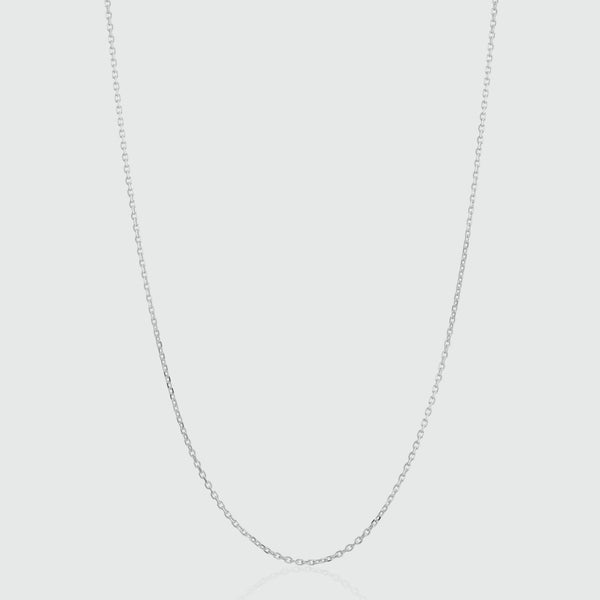 Marylebone Sterling Silver Fine Trace Chain-Auree Jewellery