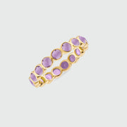 Ortigia Amethyst Gold Vermeil Ring-Auree Jewellery