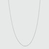 Paddington 9ct White Gold Medium Trace Chain-Auree Jewellery