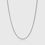 Alhambra Sterling Silver Rope Chain-Auree Jewellery