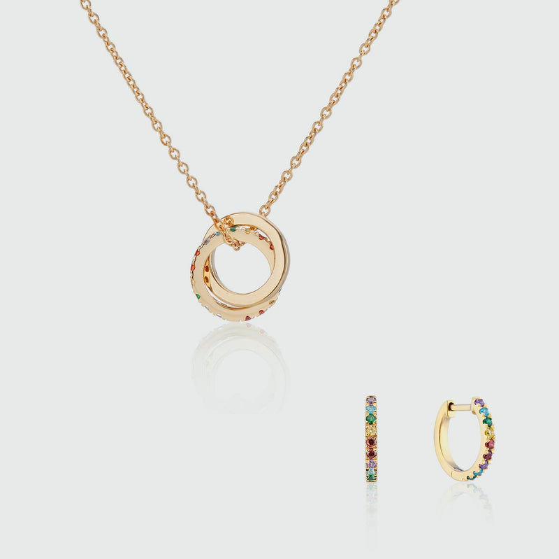 Rowfant Rainbow Charity Jewellery Set-Auree Jewellery