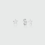 Soho Sterling Silver Mini Star Stud Earrings