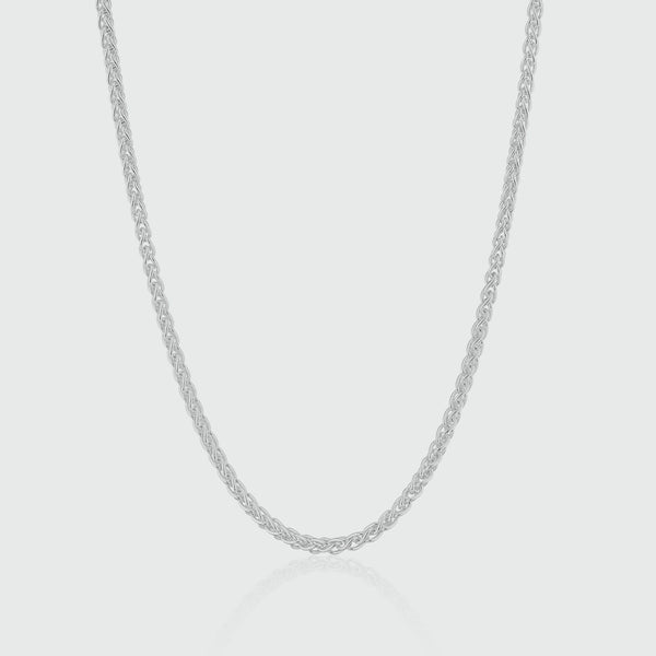 Stratford Sterling Silver Heavy Spiga Chain-Auree Jewellery