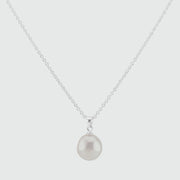 Triora Baroque Pearl & Sterling Silver Pendant-Auree Jewellery