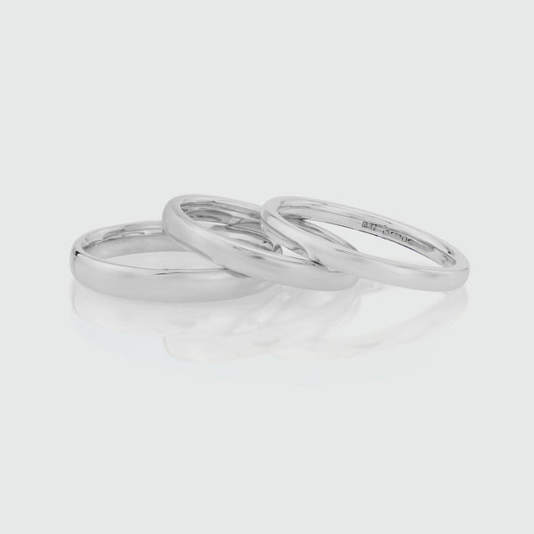 Walpole Platinum Wedding Ring-Auree Jewellery