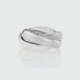 Walton White Gold Russian Wedding Ring 4mm-Auree Jewellery