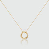 Walton 9ct Yellow Gold Russian Wedding Ring Pendant-Auree Jewellery