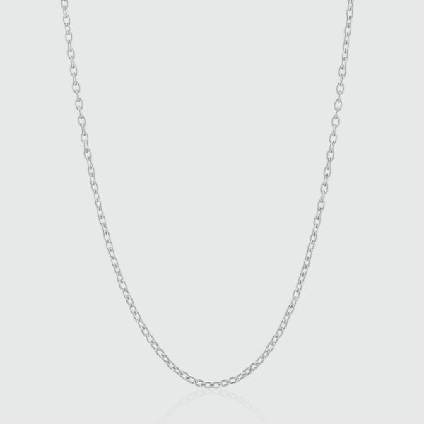 Waverley 20" Sterling Silver Trace Chain