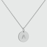 Westwick Sterling Silver Disc Pendant-Auree Jewellery