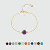 Barcelona Birthstone Gold Vermeil Bracelet-Auree Jewellery