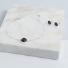 Barcelona Silver November Smokey Quartz Birthstone Bracelet-Auree Jewellery