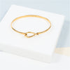 Boltons Gold Vermeil Tear Drop Bangle-Auree Jewellery