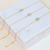 Brooklyn Blue Topaz & Gold Vermeil Bracelet-Auree Jewellery