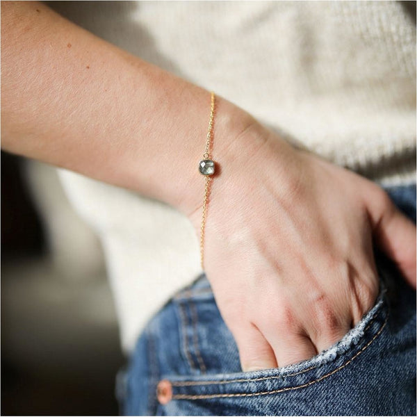 Bracelets & Bangles - Brooklyn Labradorite & Gold Vermeil Bracelet