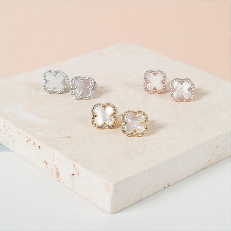 Irini Sterling Silver and Mother of Pearl Bracelet
