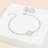 Irini Sterling Silver and Mother of Pearl Bracelet