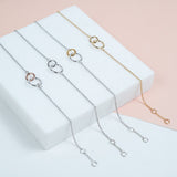 Bracelets & Bangles - Kelso Sterling Silver & Yellow Gold Bracelet