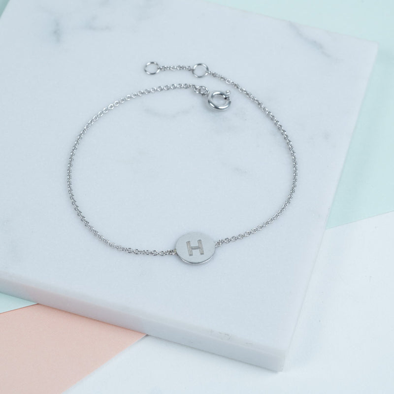 Portobello Sterling Silver Disc Bracelet