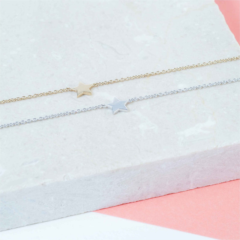 Soho Sterling Silver Star Bracelet-Auree Jewellery