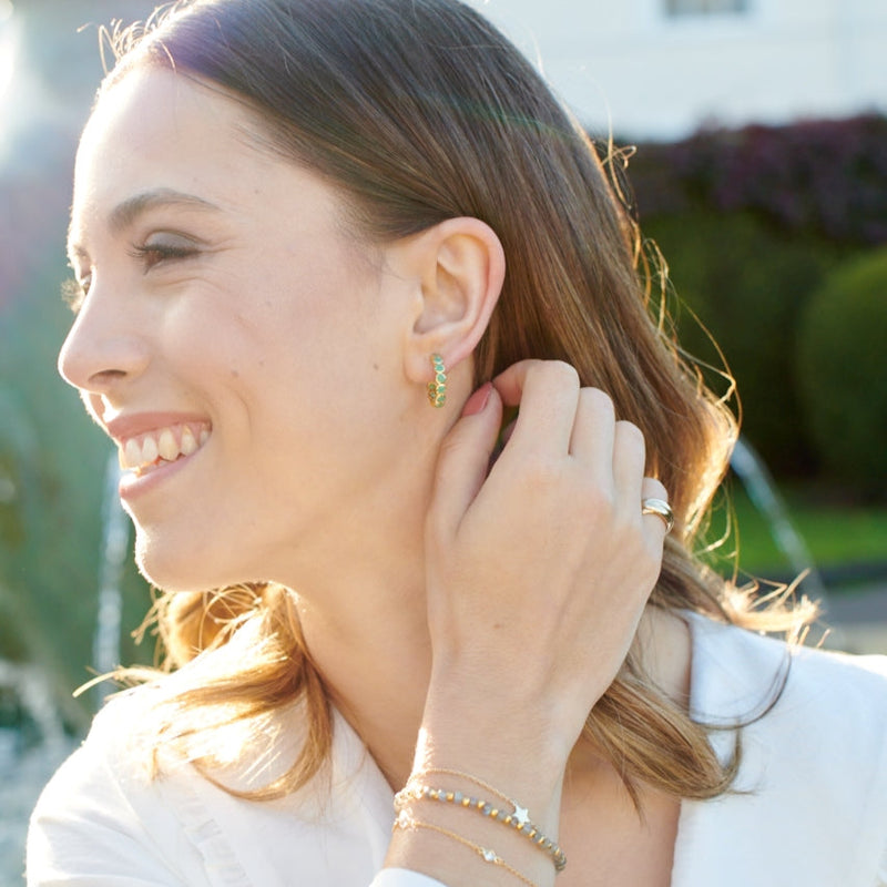 Soho Yellow Gold Star Bracelet-Auree Jewellery