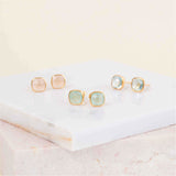 Brooklyn Rose Quartz & Gold Vermeil Jewellery Set