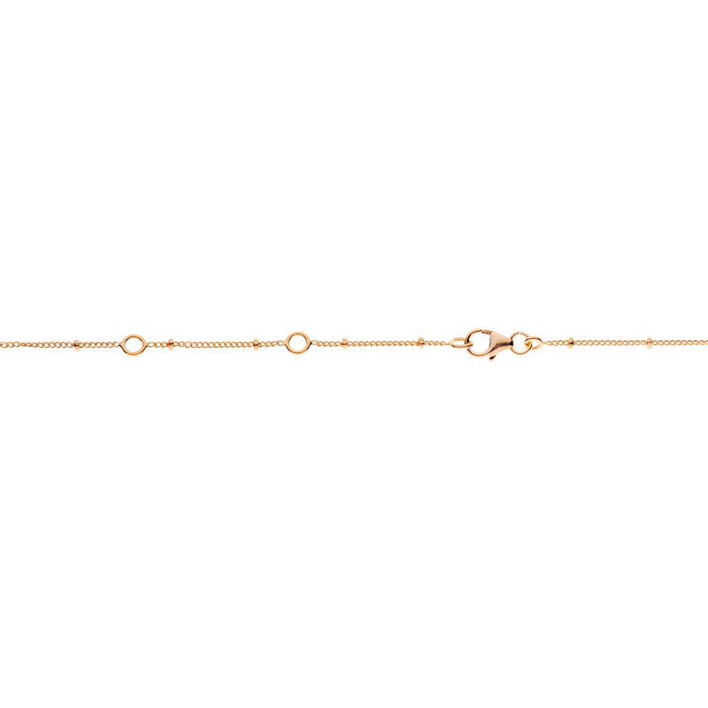 Barbican Yellow Gold Vermeil Beaded Chain