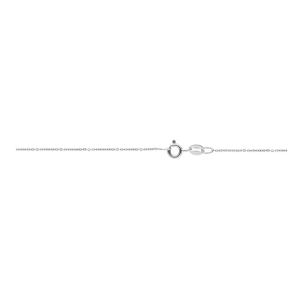 Marylebone 9ct White Gold Fine Trace Chain-Auree Jewellery