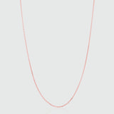 Marylebone 9ct Rose Gold Fine Trace Chain-Auree Jewellery