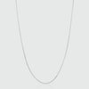 Marylebone 9ct White Gold Fine Trace Chain-Auree Jewellery