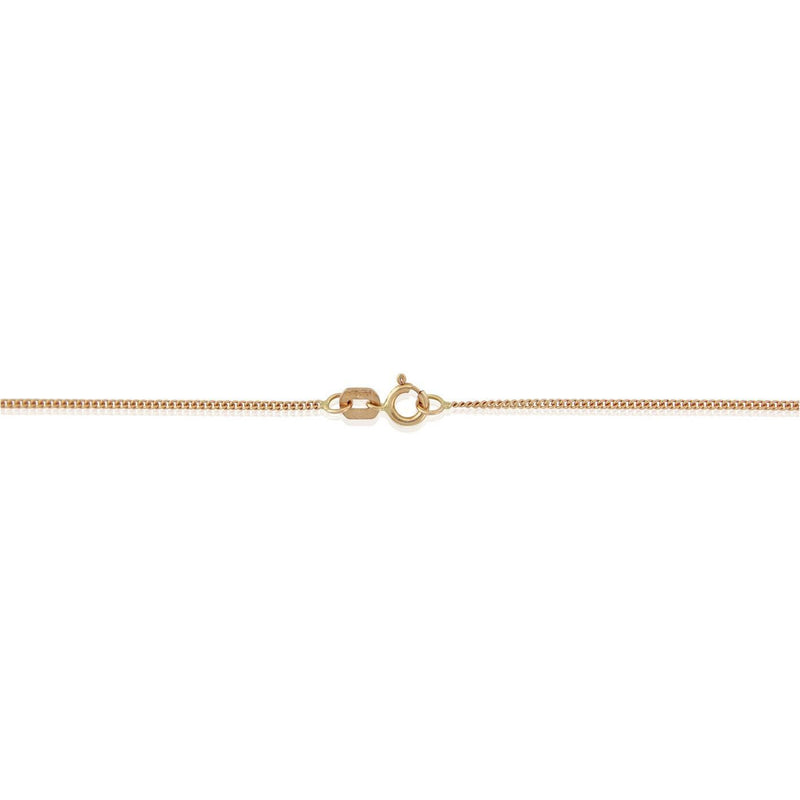 Chains - Paddington 16" 9ct Rose Gold Medium Trace Chain