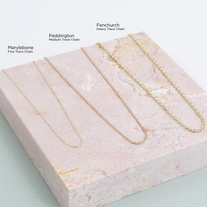 Marylebone 9ct Yellow Gold Fine Trace Chain-Auree Jewellery