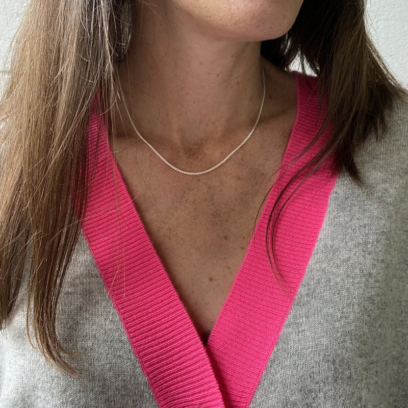 Chains - Southwark 16" Sterling Silver Medium Spiga Chain