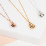 Chains - Waverley 16"-18" Adjustable Rose Gold Vermeil Trace Chain