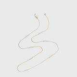 Chains - Westminster Gold Vermeil & Rice Pearl Spiga Chain Necklace