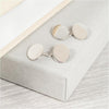 Albemarle Sterling Silver Oval Cufflinks-Auree Jewellery