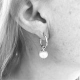 Earrings - Manhattan Gold & Pearl Interchangeable Drops