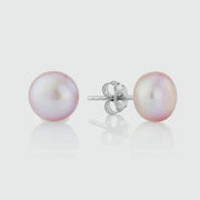 Earrings - Molina Pink Freshwater Pearl Stud Earrings