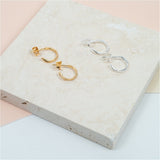 Earrings - Olivera Mini Piccolo Gold Vermeil Hoop Earrings