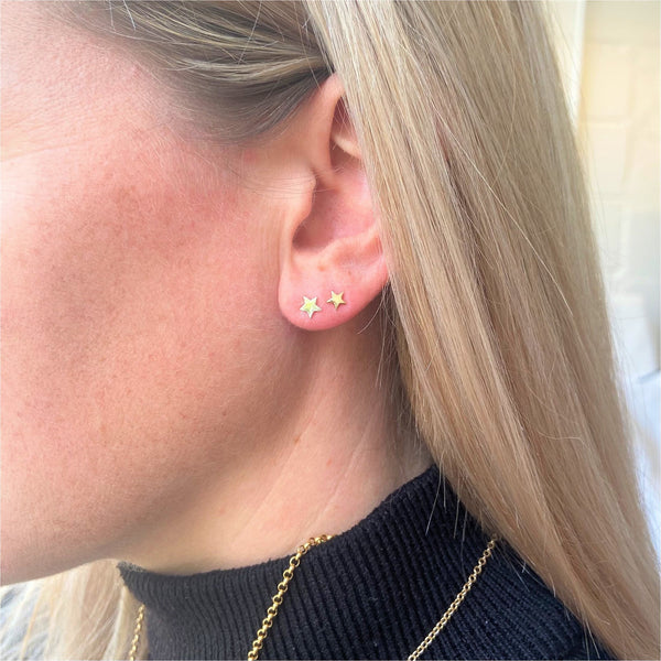 Soho Single Sterling Silver Mini Star Stud Earring